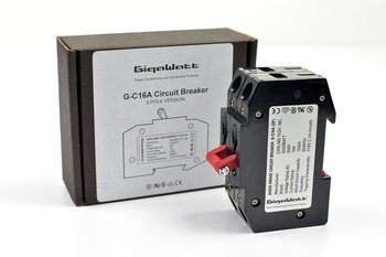 GigaWatt G-16A 2P Installation Überstromschutzschalter