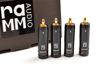 RAMM Audio 30891GT - RCA-Stecker lötfrei - Ø=9.90mm