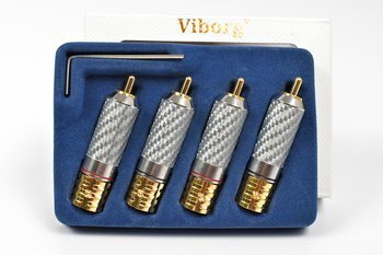 Viborg VR108G - RCA-Stecker