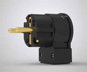 Viborg LE505G - gewinkelter Schuko-Stecker