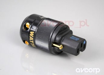Wattgate 350i Au Gold - Audio Grade (schwarz) - IEC C15 Anschluss
