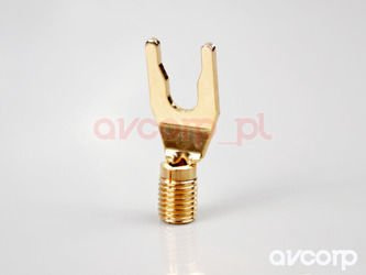 Wireworld GOLD SPADE Uni-Term für Austausch - Flachstecker