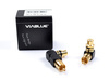 Viablue XS RCA Adapter 90° S/XL MIX - 1RCA(M)-1RCA(F) Adapter