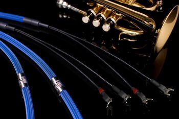 Albedo Blue - Lautsprecherkabel - Bananen/Gabeln