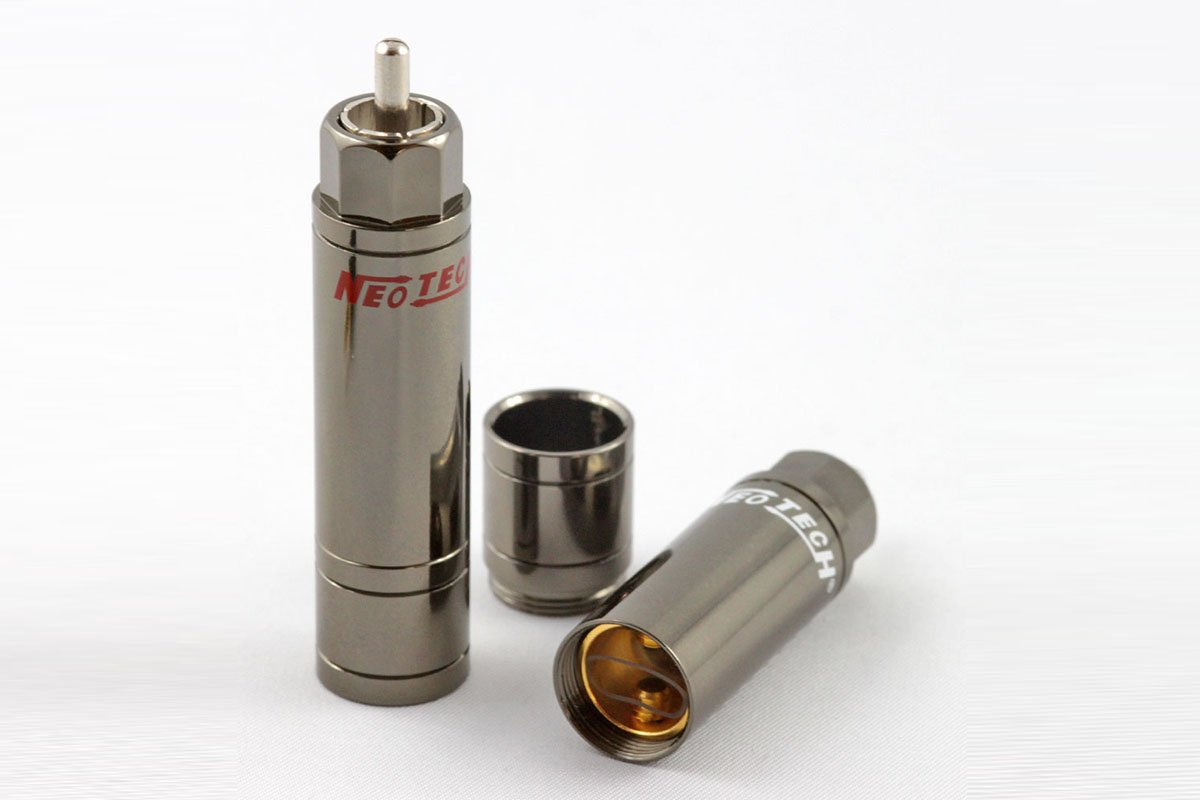 Neotech NER-OCC R s/4 - RCA Kupfer UP-OCC rhodiniert