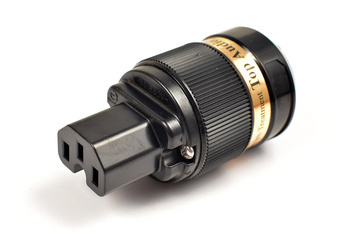 IeGO 8055-Cu - IEC C15 Stecker - schwarz - Furukawa Kupfer