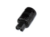 Wattgate 320i EVOlution (schwarz) - IEC C15 Stecker