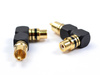 Viablue XS RCA-Adapter 90° XL - 1RCA(M)-1RCA(F)