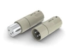 aeco AMI-1060S - XLR-Stecker (versilbert)