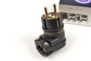 Furutech FI-E12L (G) - gewinkelter Schuko-Stecker (EU)