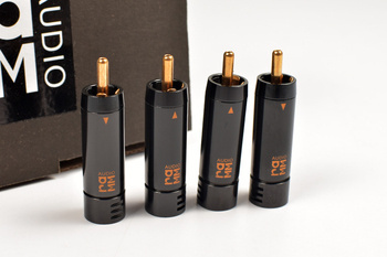 RAMM Audio 30782LG - RCA-Stecker zum Löten - Ø=8.80mm