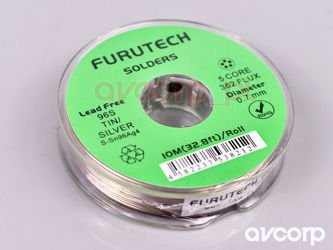 Furutech Silberlot S-070-10 - 0,7mm - 10m - Lötzinn