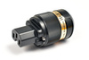 IeGO 8075-Rh - IEC C15 Stecker - schwarz - rhodiniertes Furukawa Kupfer