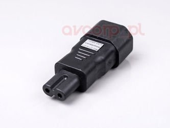 GigaWatt IEC 320-C7 Stecker Adapter