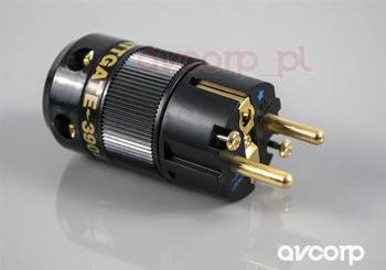 Wattgate 390i Au Audio Grade (schwarz) - Schukostecker (EU)