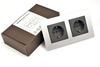 GigaWatt Duplex G-044 schuko Wandsteckdose (EU)