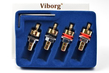 Viborg RC102G - RCA-Buchsen