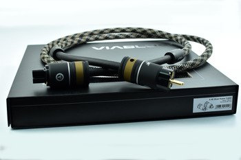 ViaBlue X-40 Silber Stromkabel - schuko EU