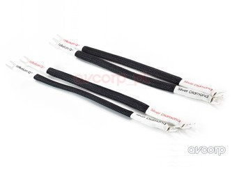 Tellur Q Silber Diamant Doppeldraht/Link