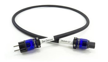 Tellurium Q Silber Diamant Stromkabel - schuko EU