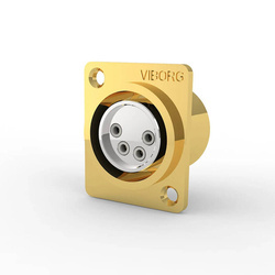 Viborg CF204G - 4pin XLR Buchse