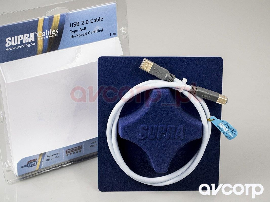 Supra USB 2.0 A-B Hochgeschwindigkeit - USB A-B