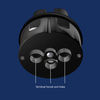 Wattgate 350i Rh Audio Grade IEC-Stecker