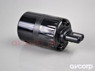 Wattgate 340i EVOlution (schwarz) - IEC C7 Stecker