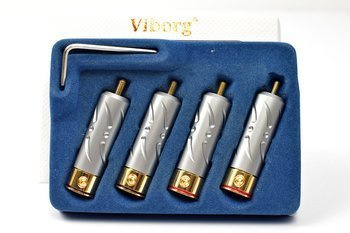 Viborg VR109G - RCA-Stecker